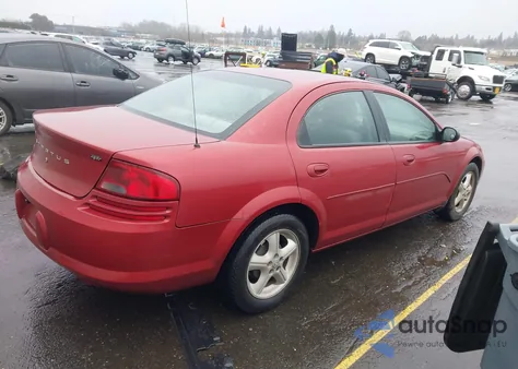 2006 Dodge Stratus Sxt z USA, uszkodzony, nr VIN 1B3EL46X56N175009